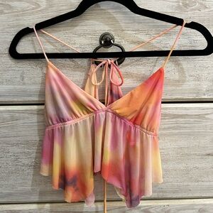 Urban Outfitters Floral Crop Top